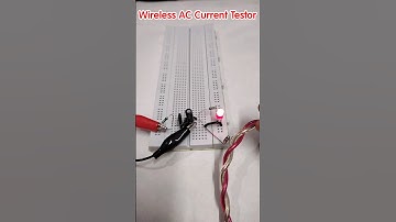 Amazing Project Using 555 Timer IC | AC Current Testor | NE555P Timer IC #electrical #shorts
