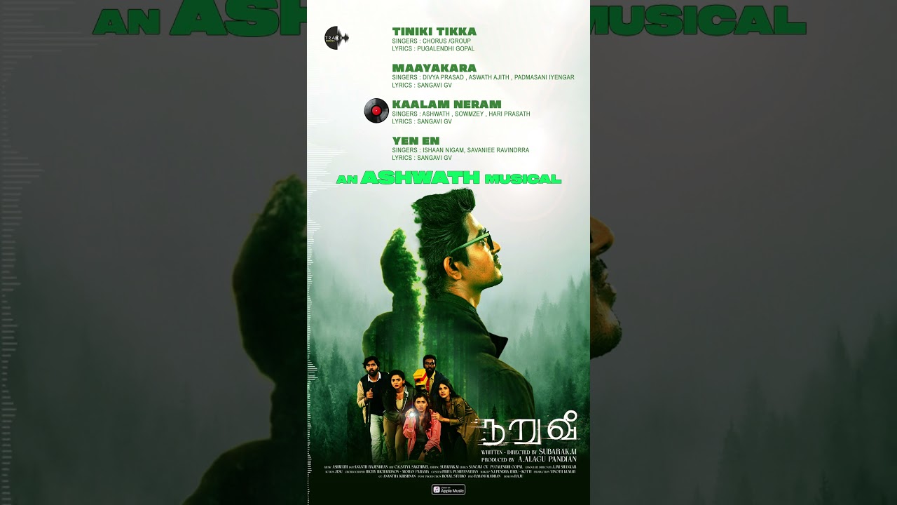 Naruvee - Album Preview | Ashwath | Dr. Harish | Vinsu Rachel | Subarak. M | A. Alagu Pandian