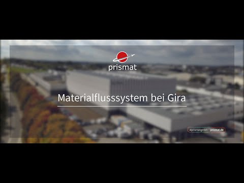 Materialflusssystem bei Gira