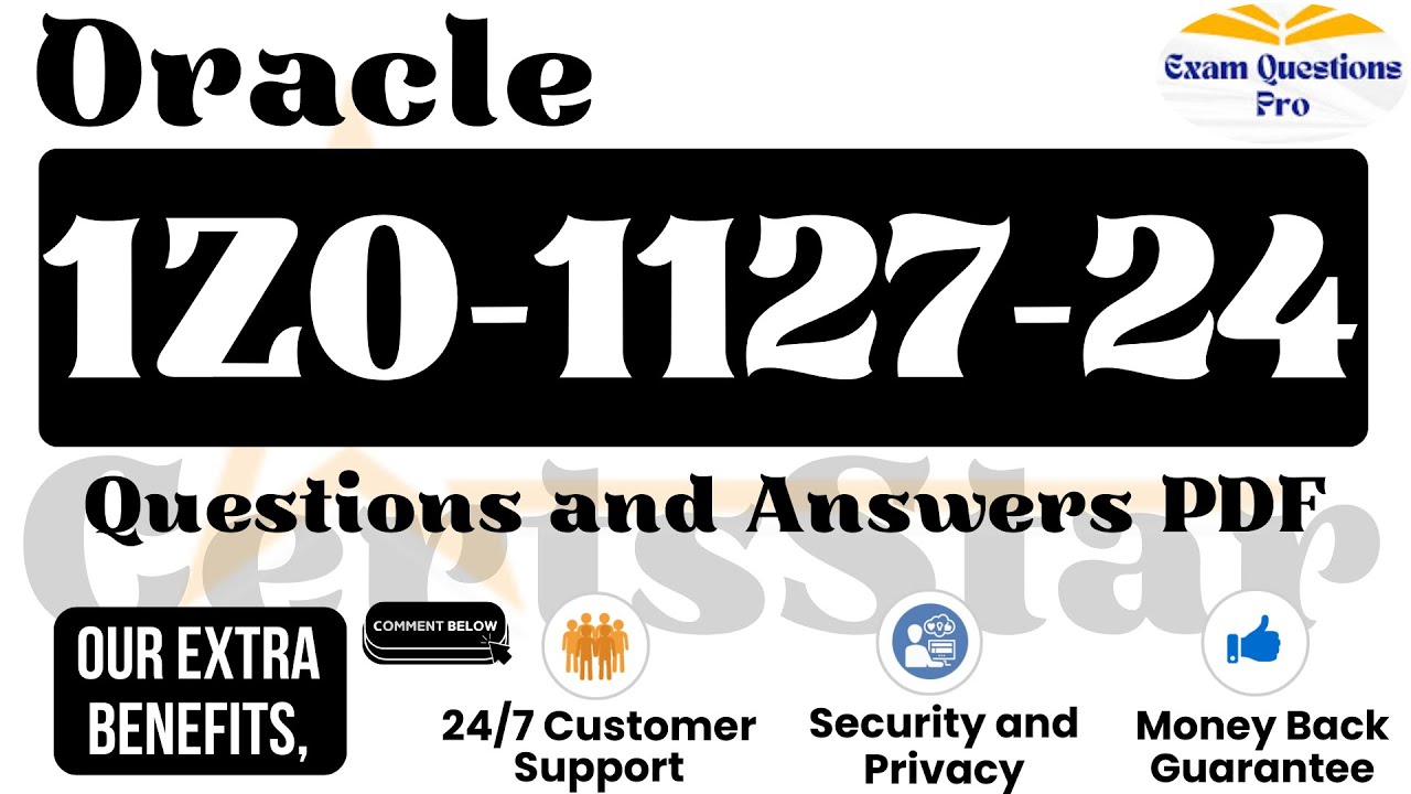 1Z0-1127-24 Questions and Answers PDF | Oracle Cloud Infrastructure 2024 Generative AI Professional
