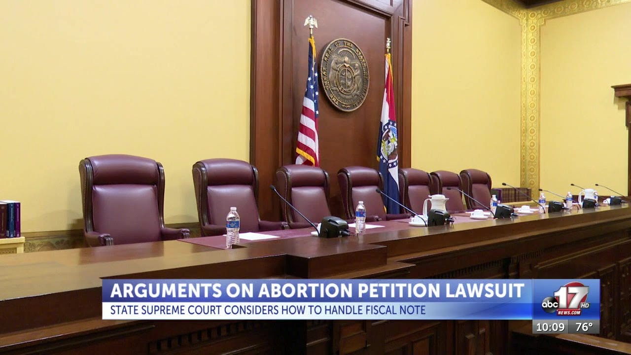 Missouri Supreme Court hears arguments in abortion ballot question ...