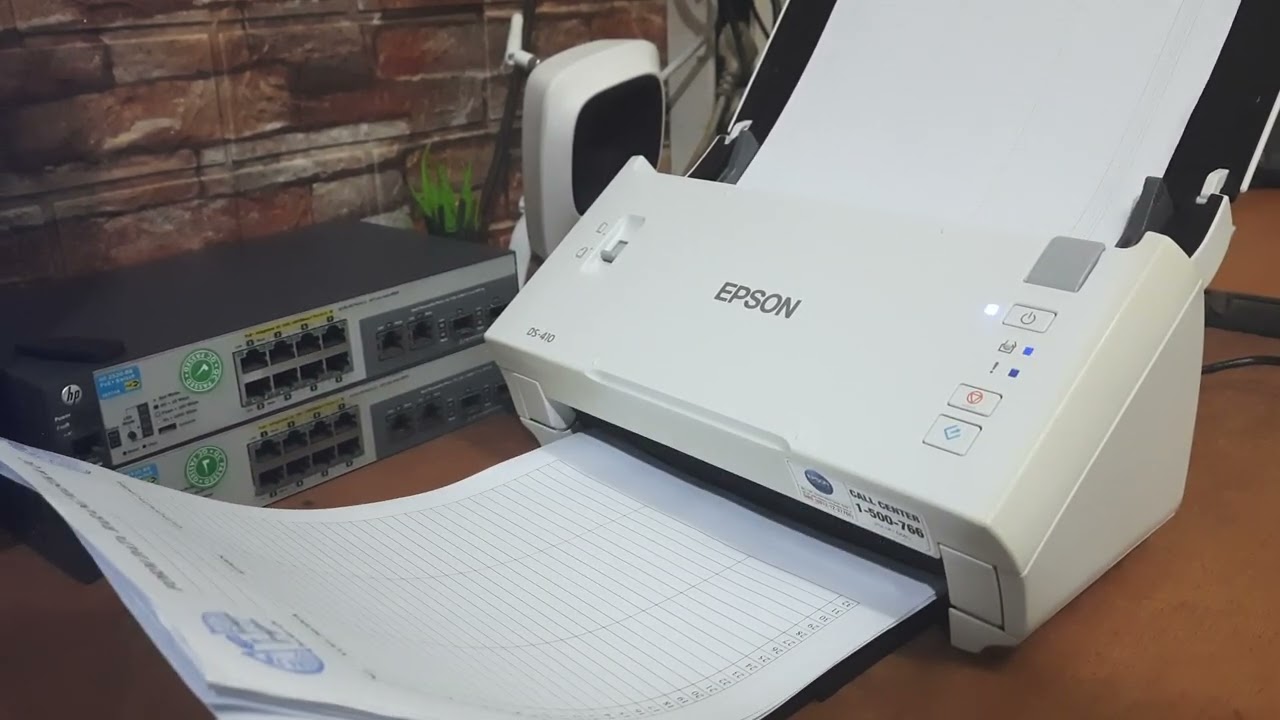 SCANNER EPSON DS-410 UNTUK ANDRI SEFRI PESENAN DI TOKOPEDIA