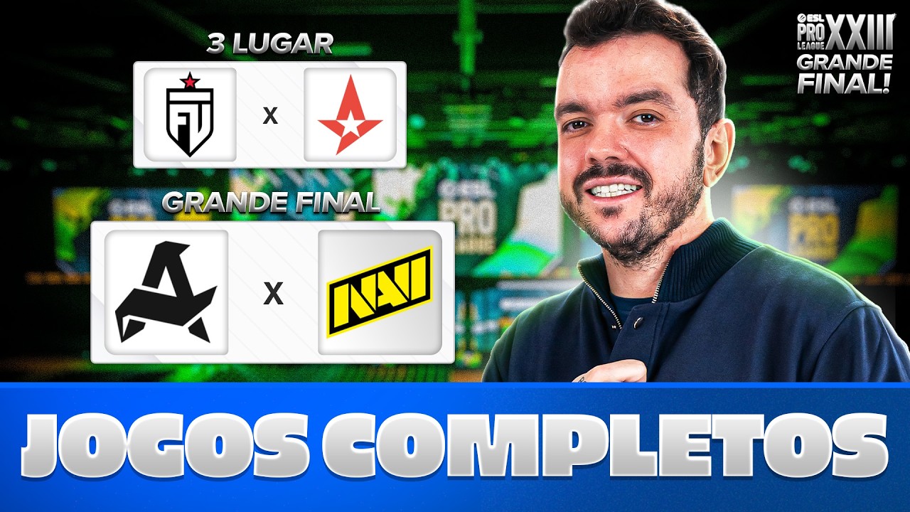 GRANDE FINAL ESL PRO LEAGUE S23 FINALS - !socio - Siga @Gaules nas redes sociais!