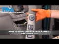 How to Replace Mirror Switch 1988-2002 GMC Sierra 1500