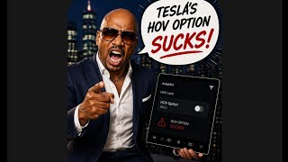 Tesla hw4 14.3.7 HOV SELECTION SUCKS! TESLA PLEASE FIX IMMEDIATELY!