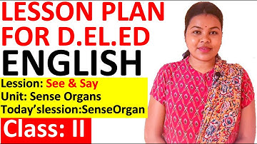 LESSON PLAN FOR Deled|| English||Macro teaching FULL CONCEPT WITH EXAMPLE