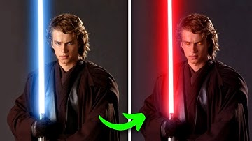 How Lightsabers Turn RED | Star Wars (CANON)