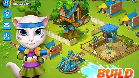 Talking Tom Camp Part 8 (by Outfit7) / Android Gameplay HD