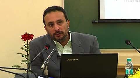 JMI-MHRD-GIAN Course: Lecture 4 on Advanced Studies in Human Security