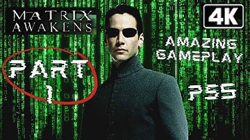 The Matrix Awakens Unreal Engine 5 Full Demo on PS5 Gameplay Part 1