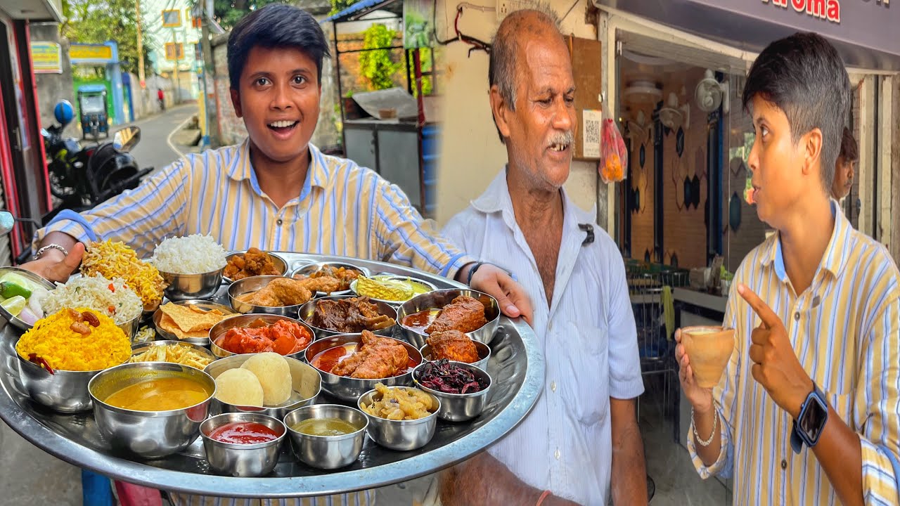 বাহুবলি থালি এত কম দামে ২২ রকমের খাবার😱 সাথে ইলিশ❤️১০ টাকায় ১০টা ফুচকা ? Kanchrapara street food