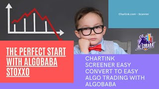 How to Make Your Chartink Screener Go Live, Algo Trading with Algobaba Stoxxo (English)