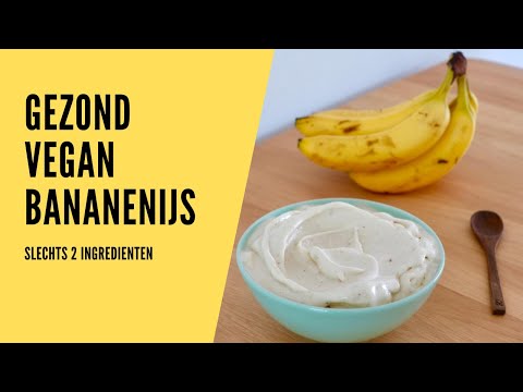Video: Hoe Maak Je Dieet-bananenijs?