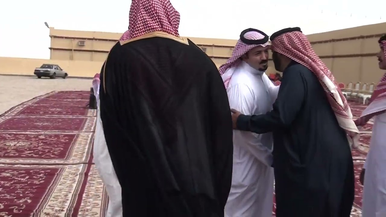 زواج الشابين  بدر ويوسف سعيد محمد ابن عبد المغني الاحمري