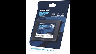 SSD PATRIOT BURST ELITE 240GB 2 5″
