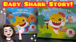 Baby Shark Mcdonalds Happy Meal Book 2 Help The Forest  Story Telling Time