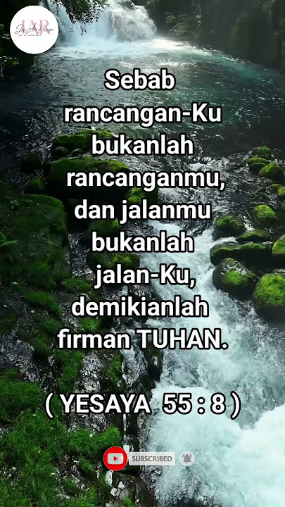 Yesaya 55 : 8 || Renungan || Firman Tuhan || Alkitab || Khotbah #shorts #sorotan  #motivasi