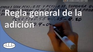 Regla general de la adición