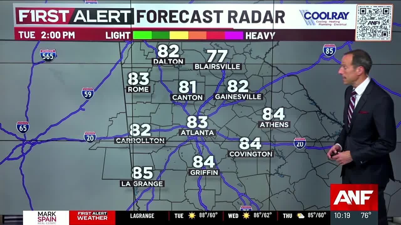 First Alert Forecast - Sunny and warm Tuesday - YouTube