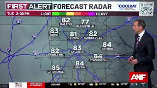 First Alert Forecast - Sunny and warm Tuesday