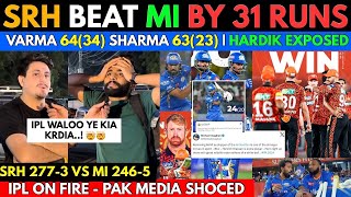 SRH 277 Beat MI 246🥵 by 31 Runs | IPL ON FIRE..! Hardik Captaincy Exp0sed Again