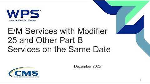 E/M Services with Modifier 25 and Other Part B Services on the Same Date