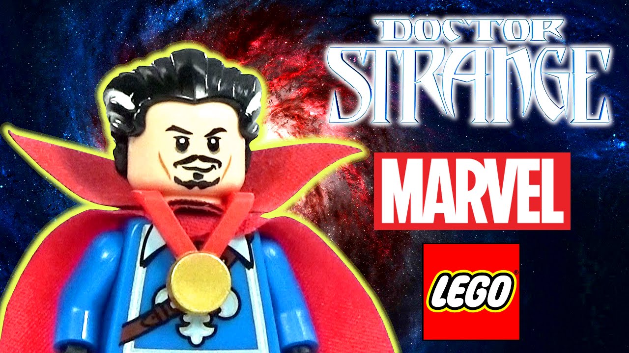 Custom LEGO Doctor Strange Marvel Minifigure Review