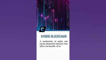 Hybrid Blockchain | The Cipher Block 🌐💯🛑  #shorts #blockchain