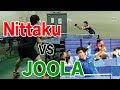 全国ラージ３位をわったは倒したい【Nittaku vs JOOLA】