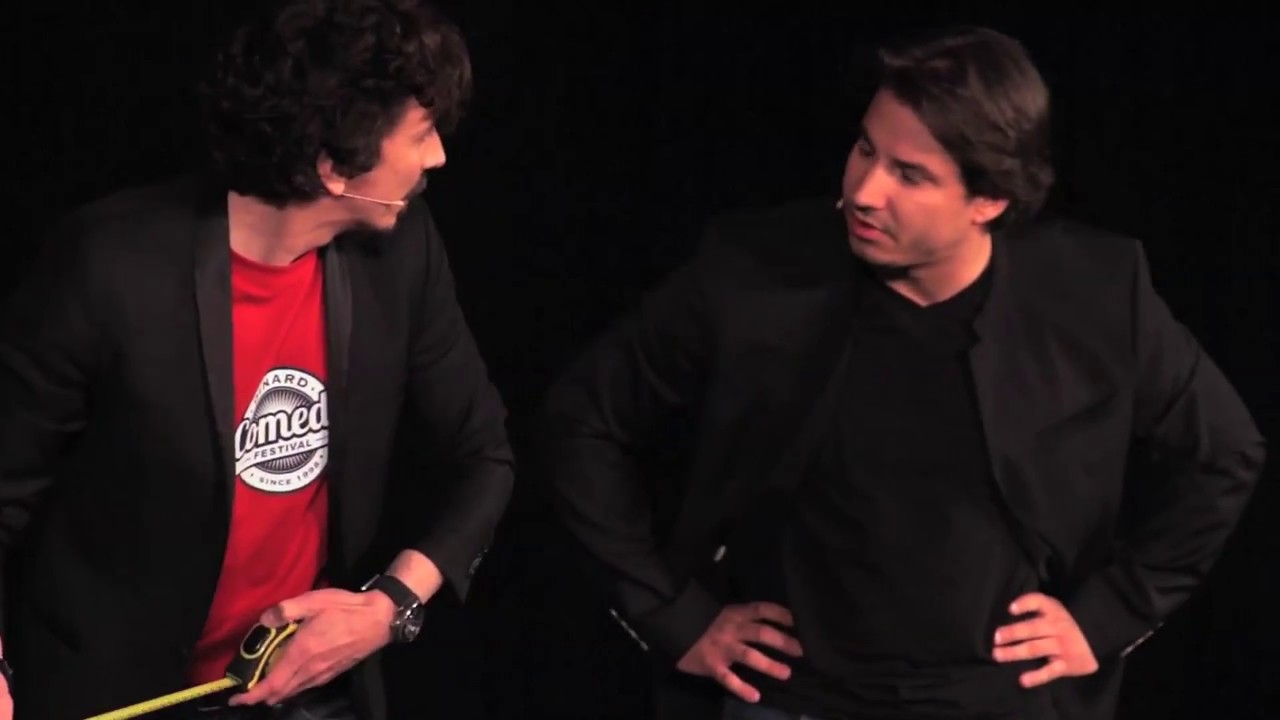 Jérémy Ferrari et Arnaud Tsamere "le calcul mental" Dinard Comedy Festival 2014