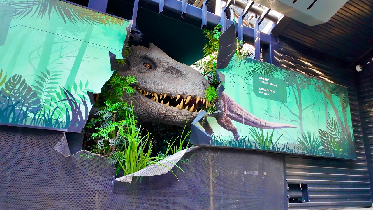 Jurassic World The Ride at Universal Studios Hollywood | 4K POV 60fps