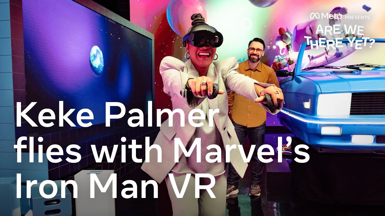 Keke Palmer Flies Like a Hero on Marvel's Iron Man VR I “Are We There ...