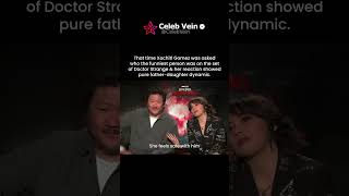 Information Xochitl Gomez And Benedict Wong's Bond Update