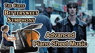 Bittersweet Symphony (The Verve) Advanced Piano Sheet Music (Arranged by Jennifer Eklund)