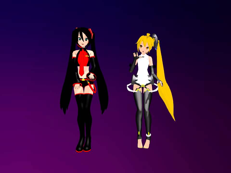 Vocaloid Miku Zatsune and Akita Neru - Matryoshka