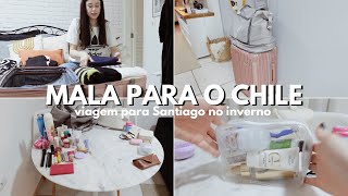 Arrumando a mala para Santiago, Chile | 6 dias de viagem no inverno