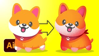 Add Gorgeous Grain Textures To Vectors In Illustrator