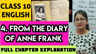 From the diary of anne frank class 10 in hindi