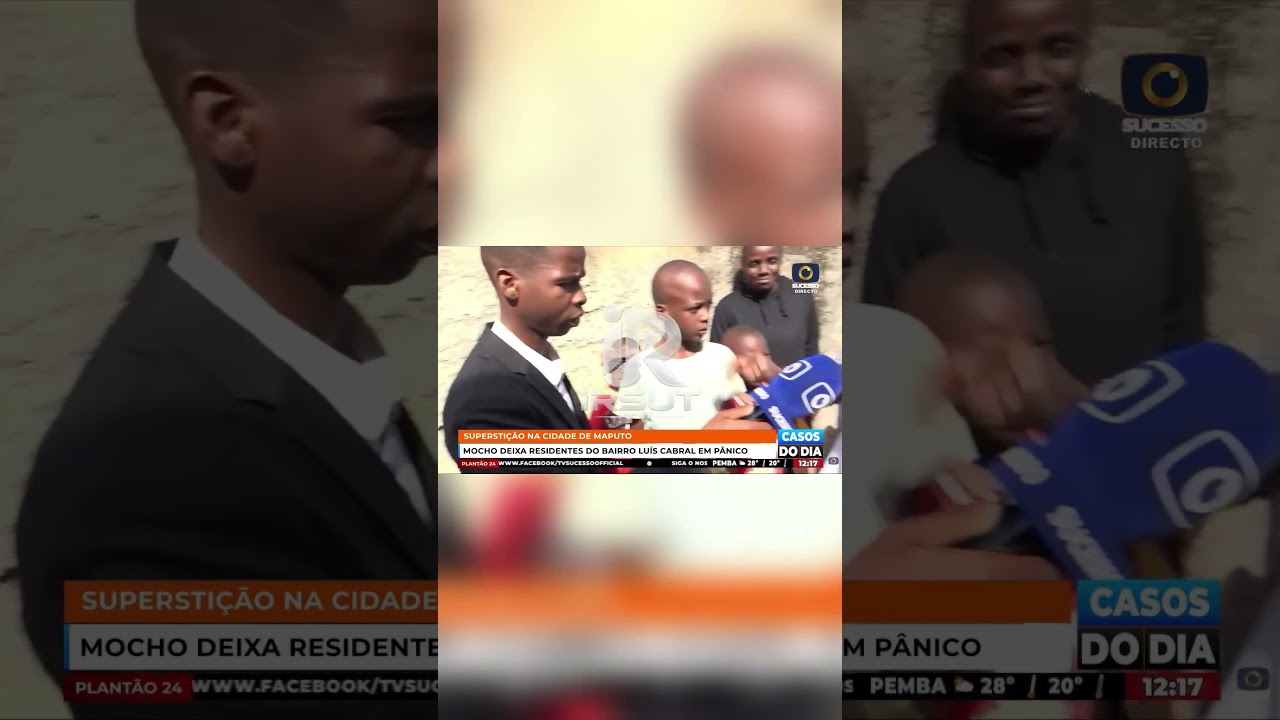 SUPERSTIÇÃO NA CIDADE DE MAPUTO: MOCHO DEIXA RESIDENTES DO BAIRRO LUÍS CABRAL EM PÂNICO