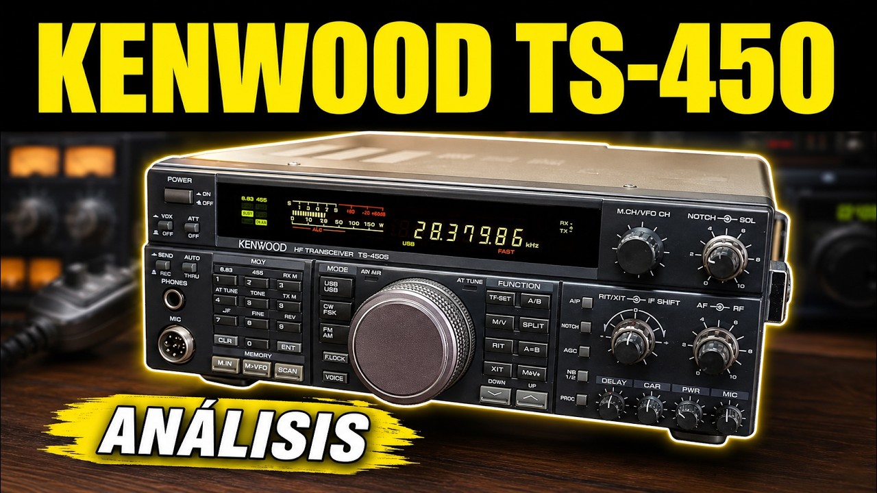 ⚠️ KENWOOD TS-450S - PRESENTATION AND REPAIR OF DAMAGED