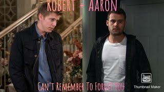 Robert + Aaron - Can't Remember To Forget You