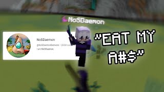 So NoSDaemon logged onto Minemen Club… (headphone warning)