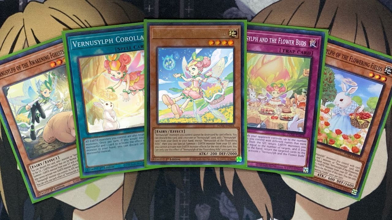 My Vernusylph Yugioh Deck Profile for August 2022 - YouTube