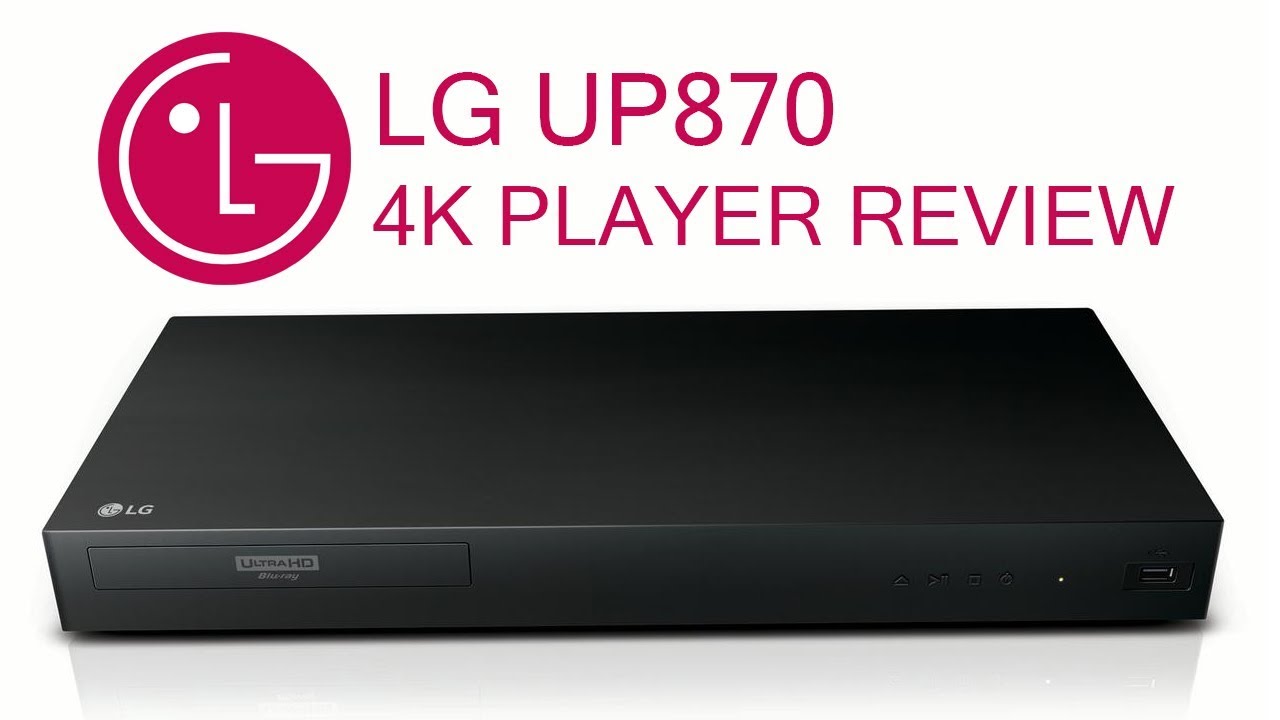 Unboxing: LG 4K Ultra-HD Blu-Ray Player UBK80, $99, HDR10, 3D, Bluray/DVD  disk 