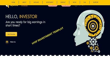 New HYIP Templates || Buy HYIP Template | HYIP Script