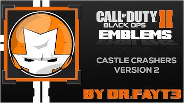 Black ops 2 Emblems - "Castle Crashers" - BY Thearccommunity