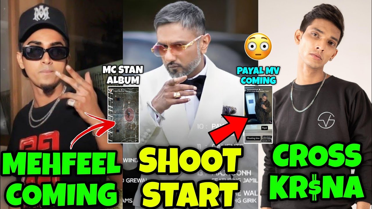 MC STAN MEHFEEL COMING 😱 YO YO SHOOT START OF | TALHA ANJUM CROSS KRSNA ...