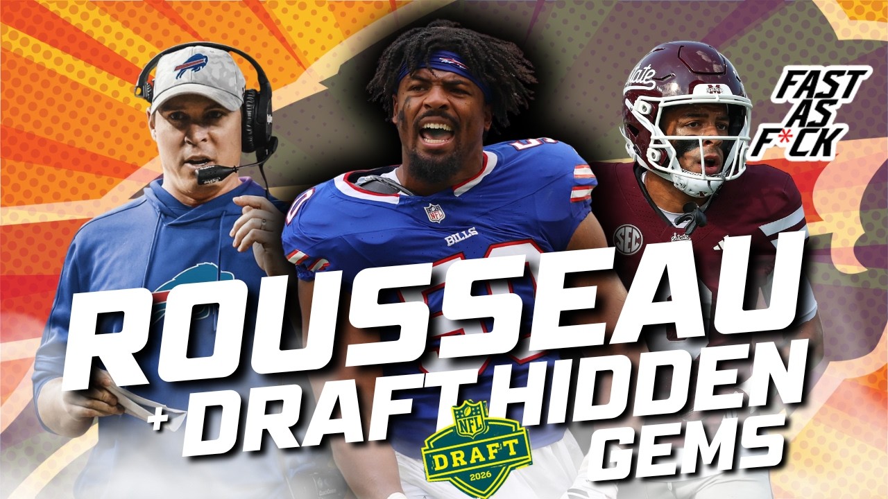 Greg Rousseau Draft GREG ROUSSEAU on the BILLS offseason CHANGES and his NEW NUMBER ...