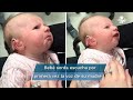 Reacción de una bebé sorda al escuchar la voz de su mamá por primera vez