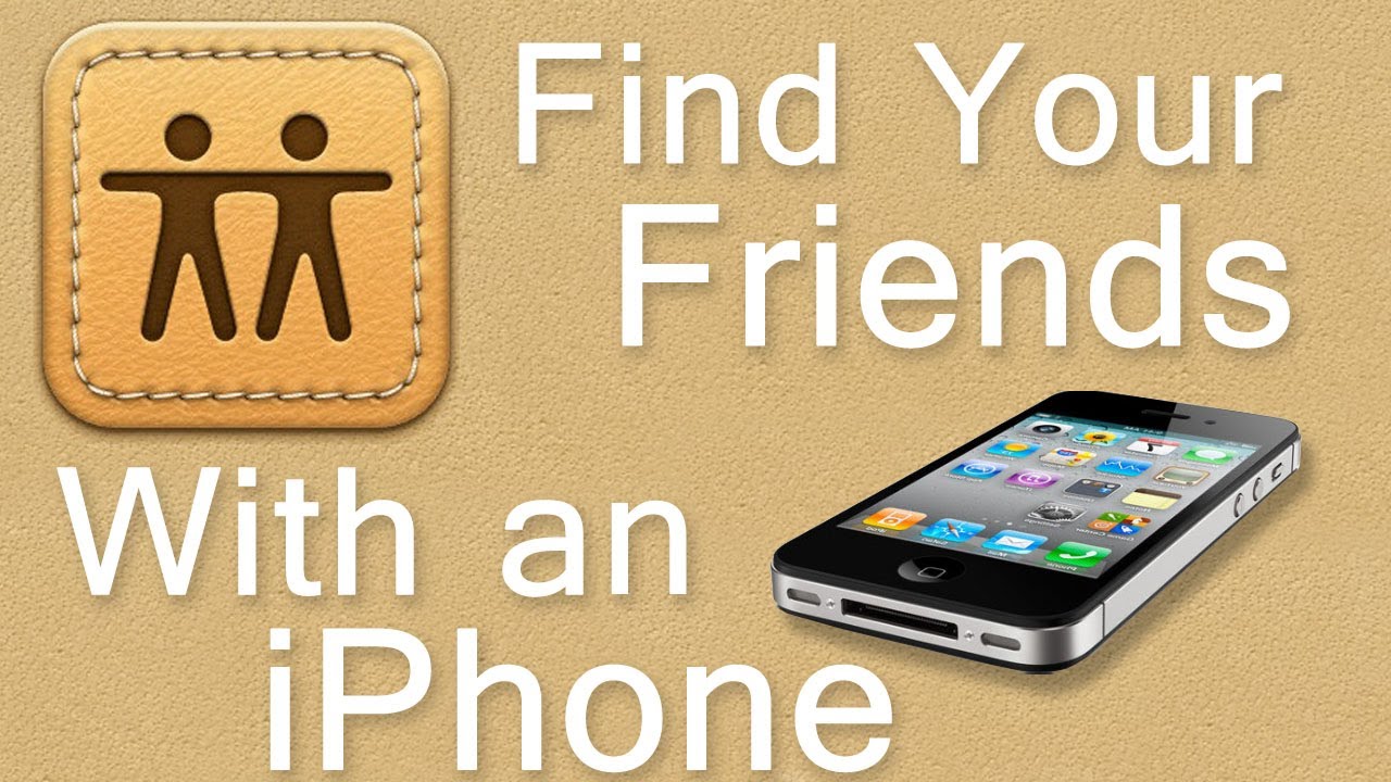 where is find my friends on my iphone